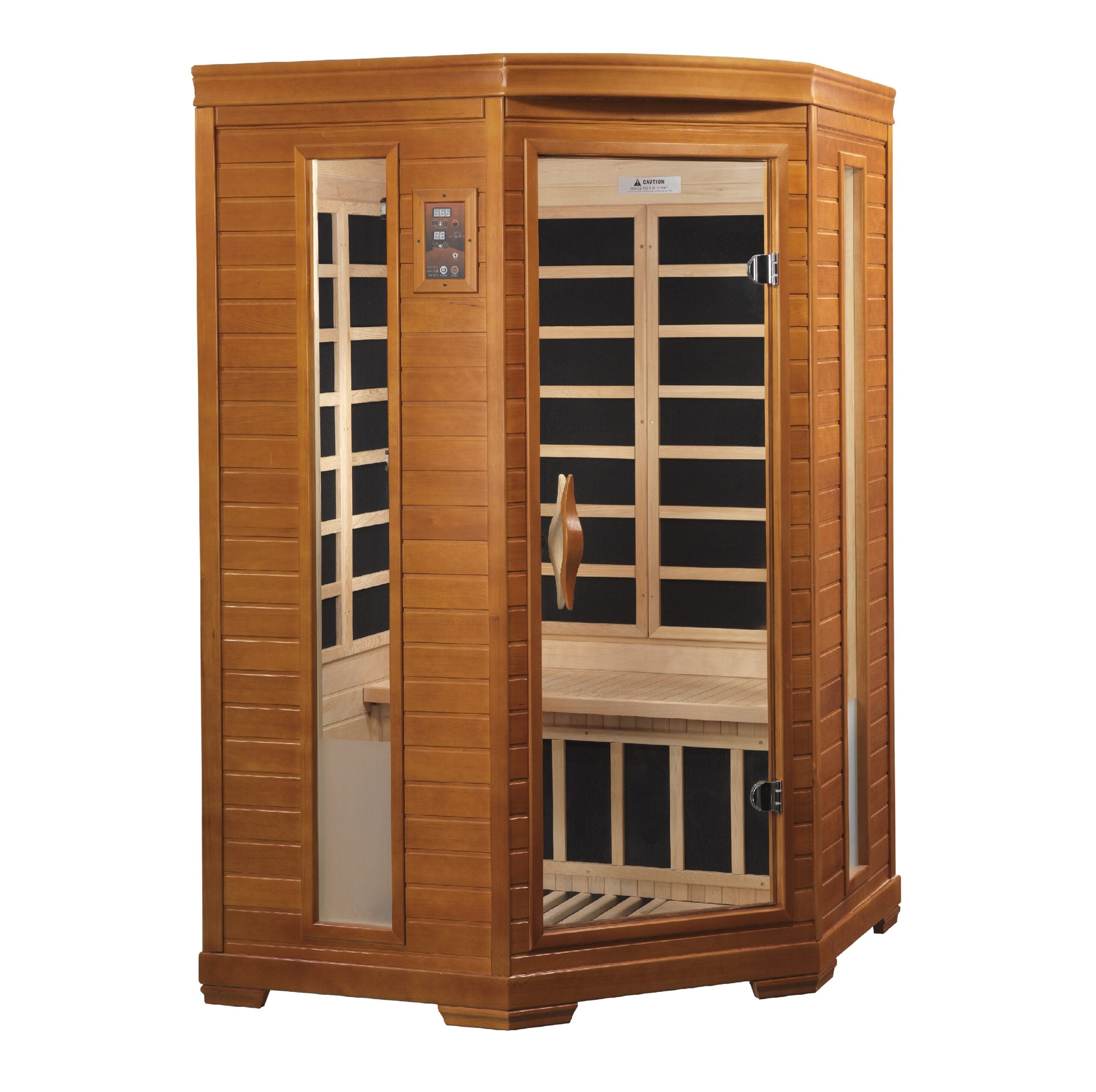 Dynamic Hemming Elite 2-Person Corner Ultra Low EMF FAR Infrared Sauna
