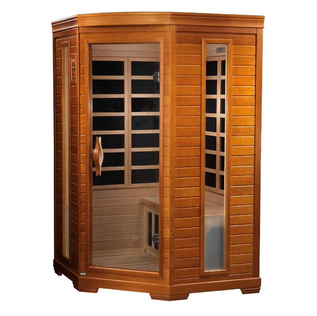Dynamic Hemming Elite 2-Person Corner Ultra Low EMF FAR Infrared Sauna