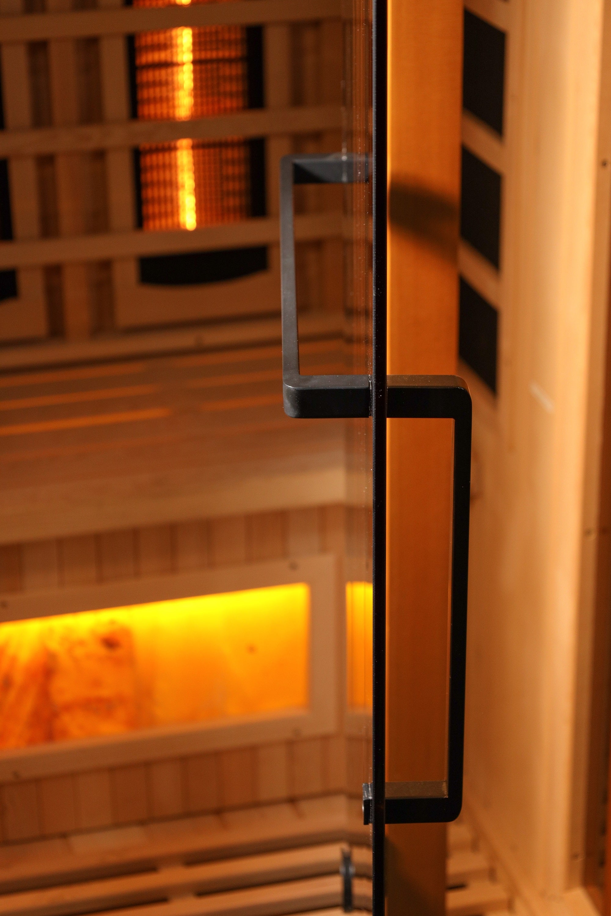 Golden Designs Salt, Full-Spectrum 1-2 Person Near-Zero EMF FAR Infrared Sauna