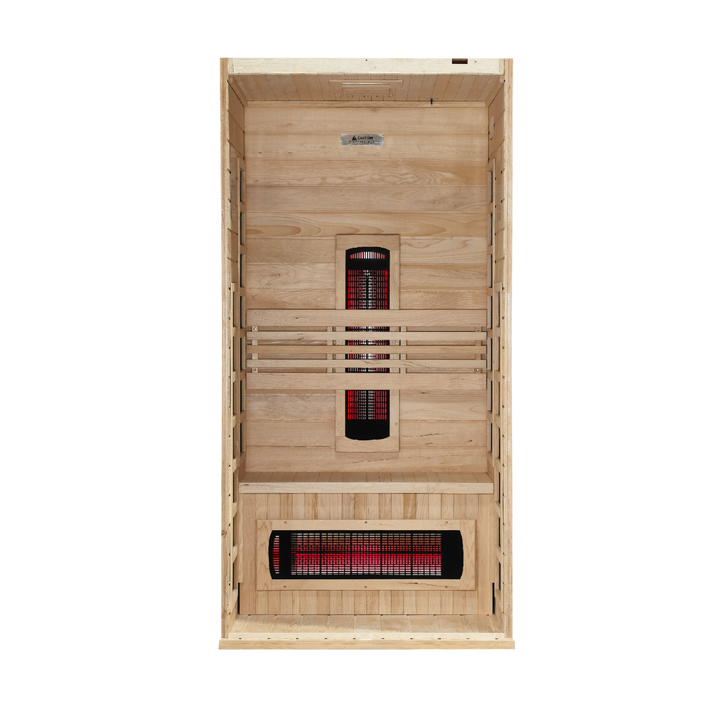 Dynamic Martin 1-2 Person Full Spectrum Near Zero EMF FAR IR Sauna (DYN-6006-03 FS)