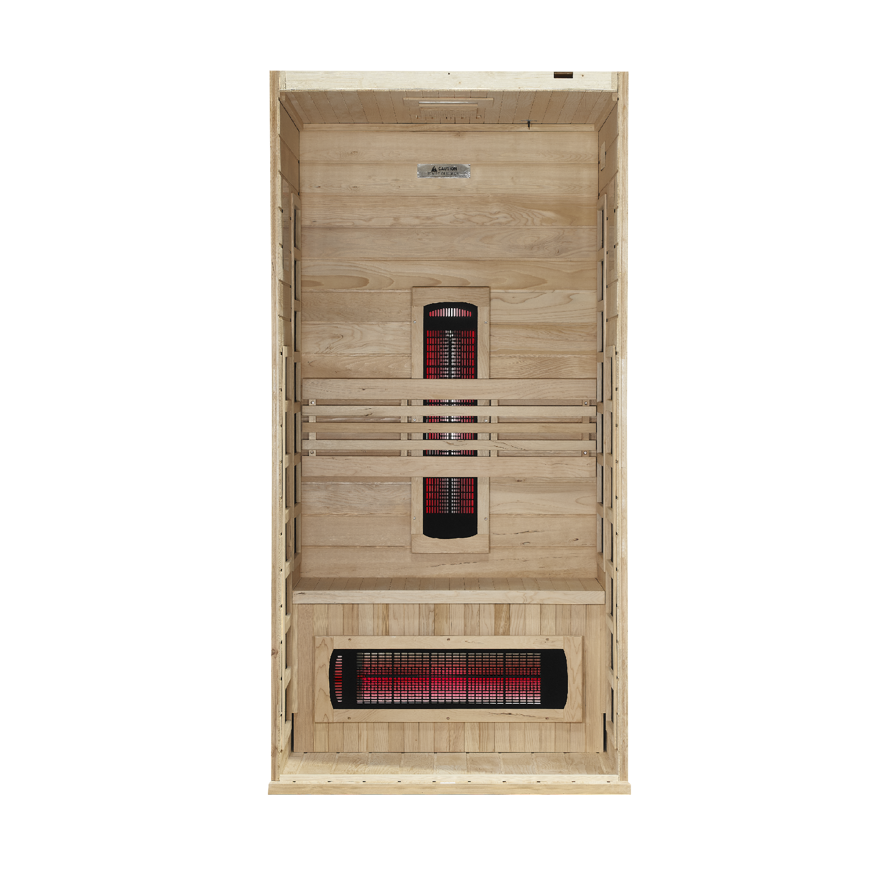 Dynamic Martin 1-2 Person Full Spectrum Near Zero EMF FAR IR Sauna (DYN-6006-03 FS)