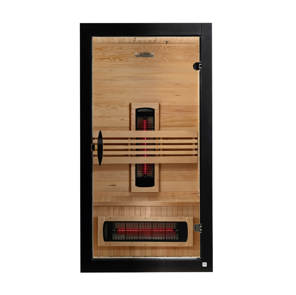 Dynamic Santorini 1-2 Person Full Spectrum Near Zero EMF FAR IR Sauna (DYN-6009-03 FS)