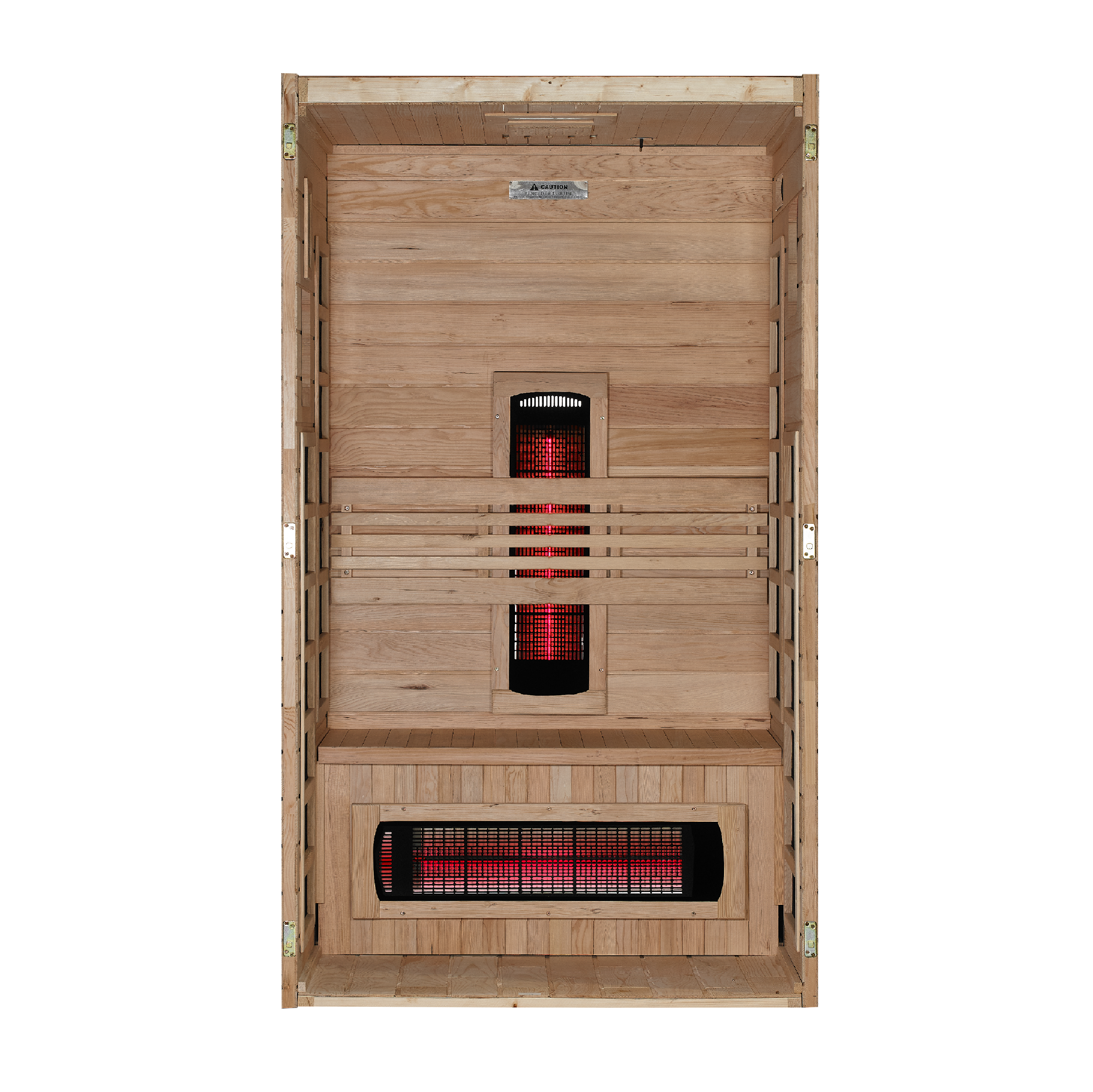 Dynamic Santorini 1-2 Person Full Spectrum Near Zero EMF FAR IR Sauna (DYN-6009-03 FS)