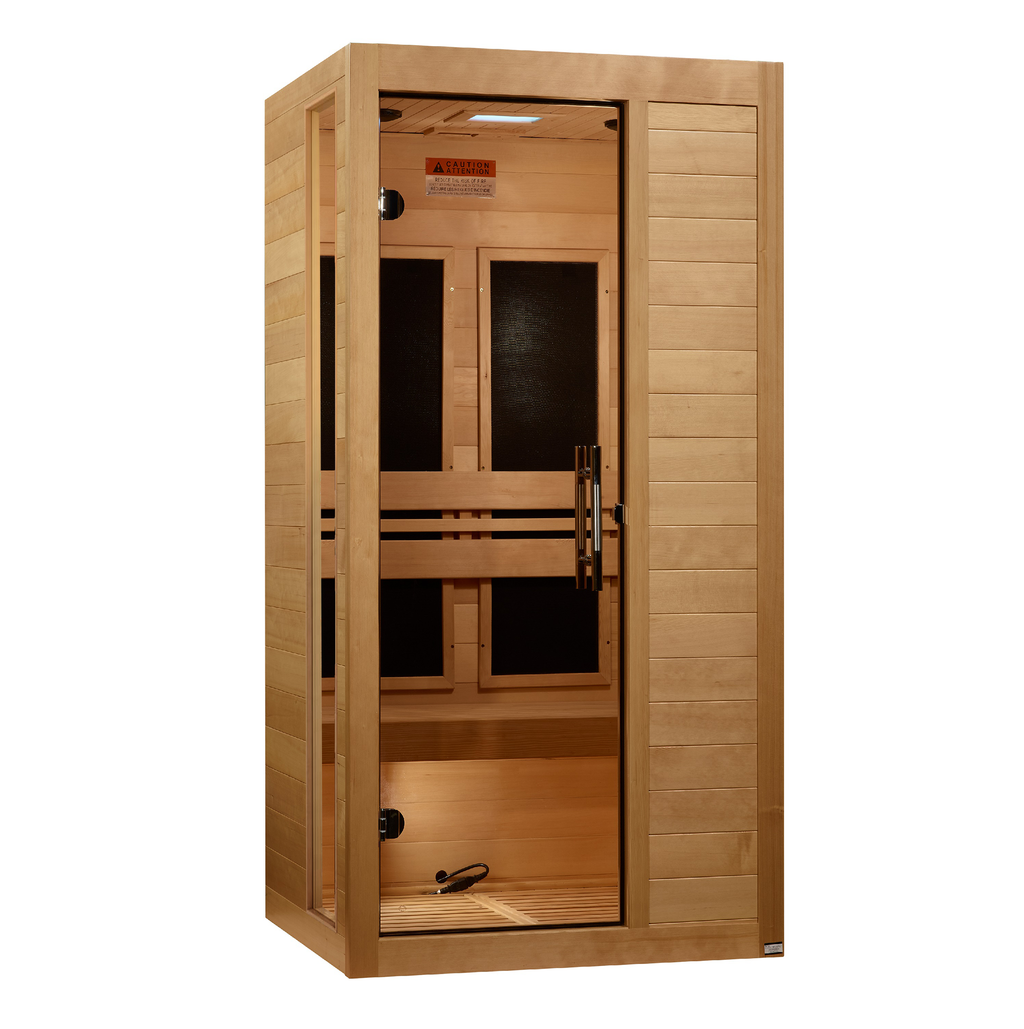 Dynamic Veneto 1-Person Low EMF FAR Infrared Sauna