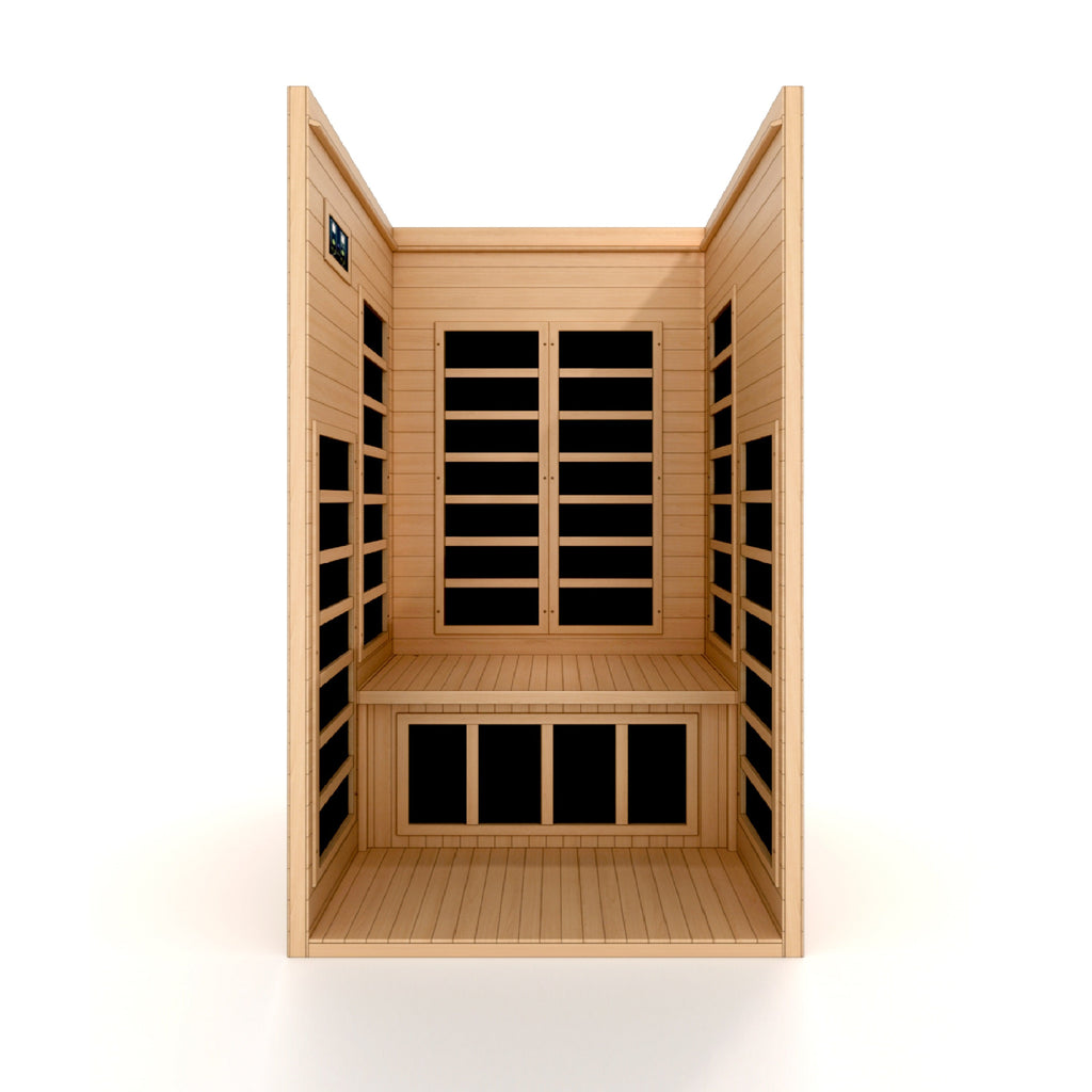 Dynamic "Gracia" 1-2 Person Ultra Low EMF FAR IR Sauna (DYN-6119-01 Elite)