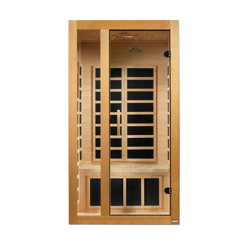 Dynamic "Gracia" 1-2 Person Ultra Low EMF FAR IR Sauna (DYN-6119-01 Elite)