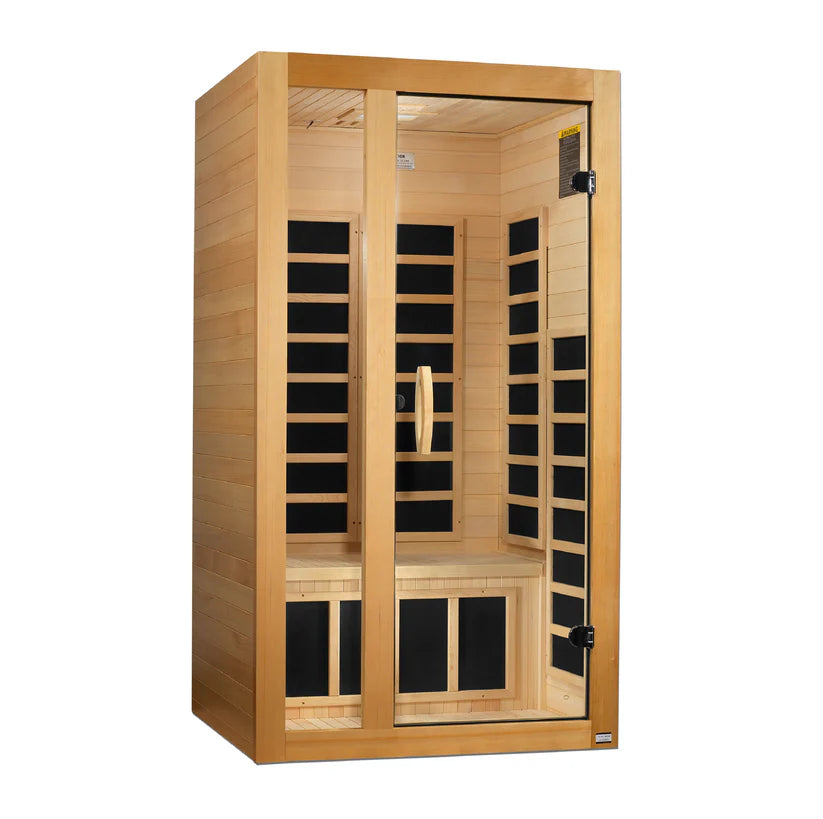 Dynamic Gracia 1-Person Full Spectrum Near-Zero EMF Infrared Sauna