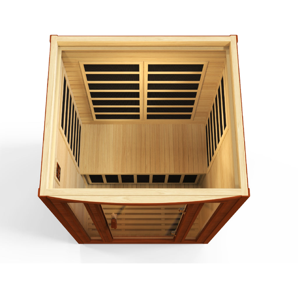 Dynamic San Marino Elite 2-Person Ultra Low EMF FAR Infrared Sauna