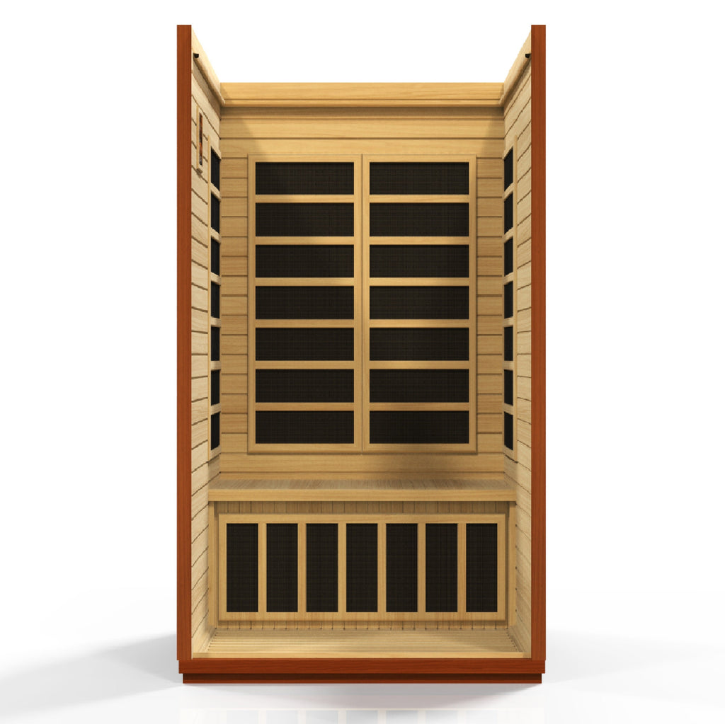Dynamic "San Marino" 2 Person Low EMF - Far Infrared Sauna (DYN-6206-01)