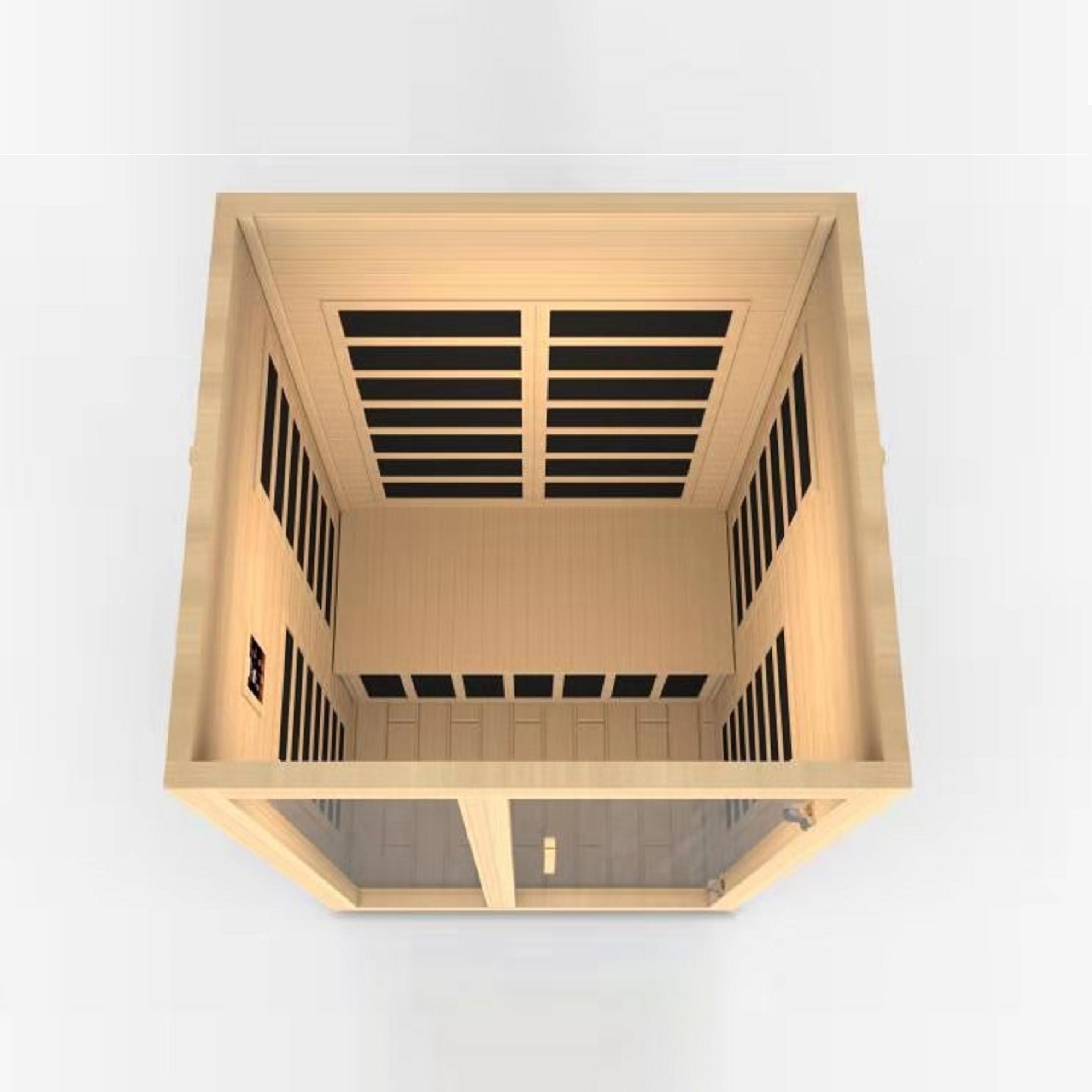 Dynamic "Santiago" 2 Person Low EMF FAR IR Sauna (DYN-6209-01)