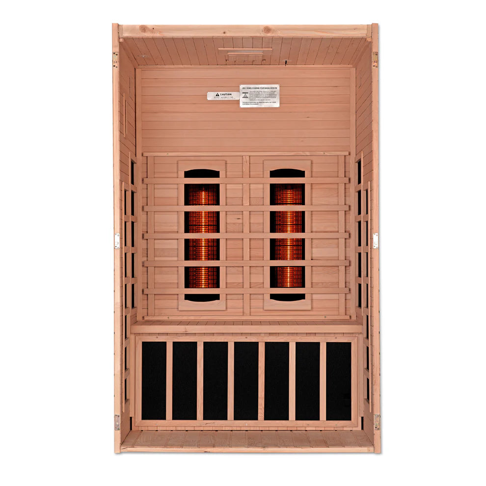Dynamic Gracia 1-Person Full Spectrum Near-Zero EMF Infrared Sauna