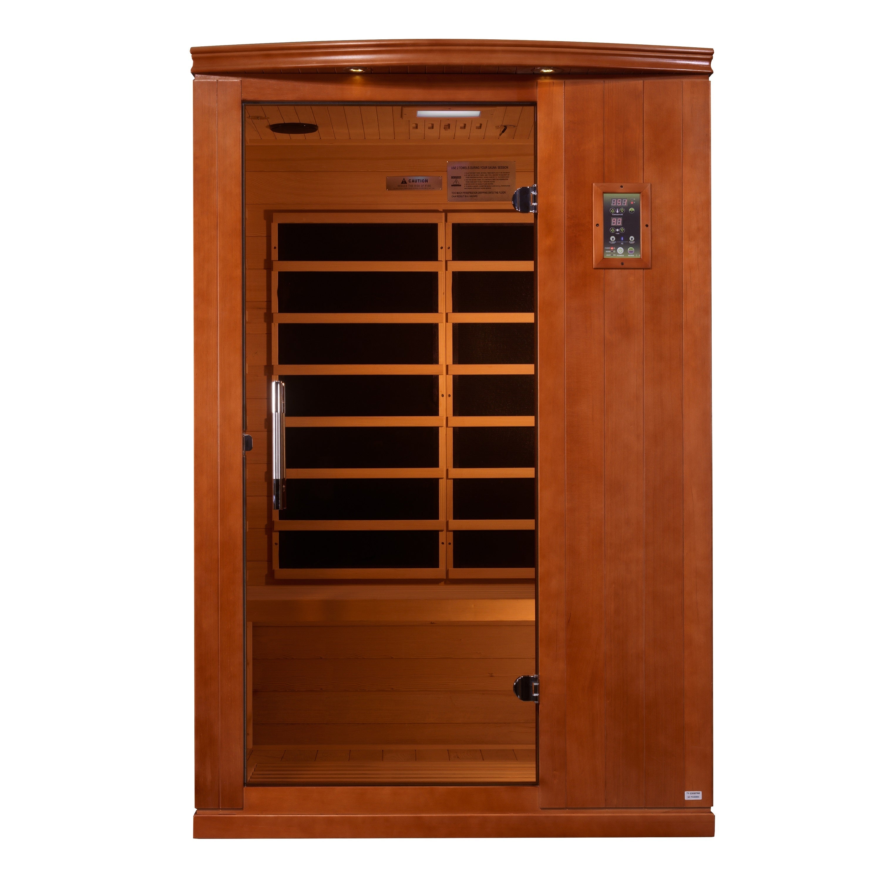 Dynamic "Venice Elite" 2 Person Ultra Low EMF FAR IR Sauna (DYN-6210-04 Elite)