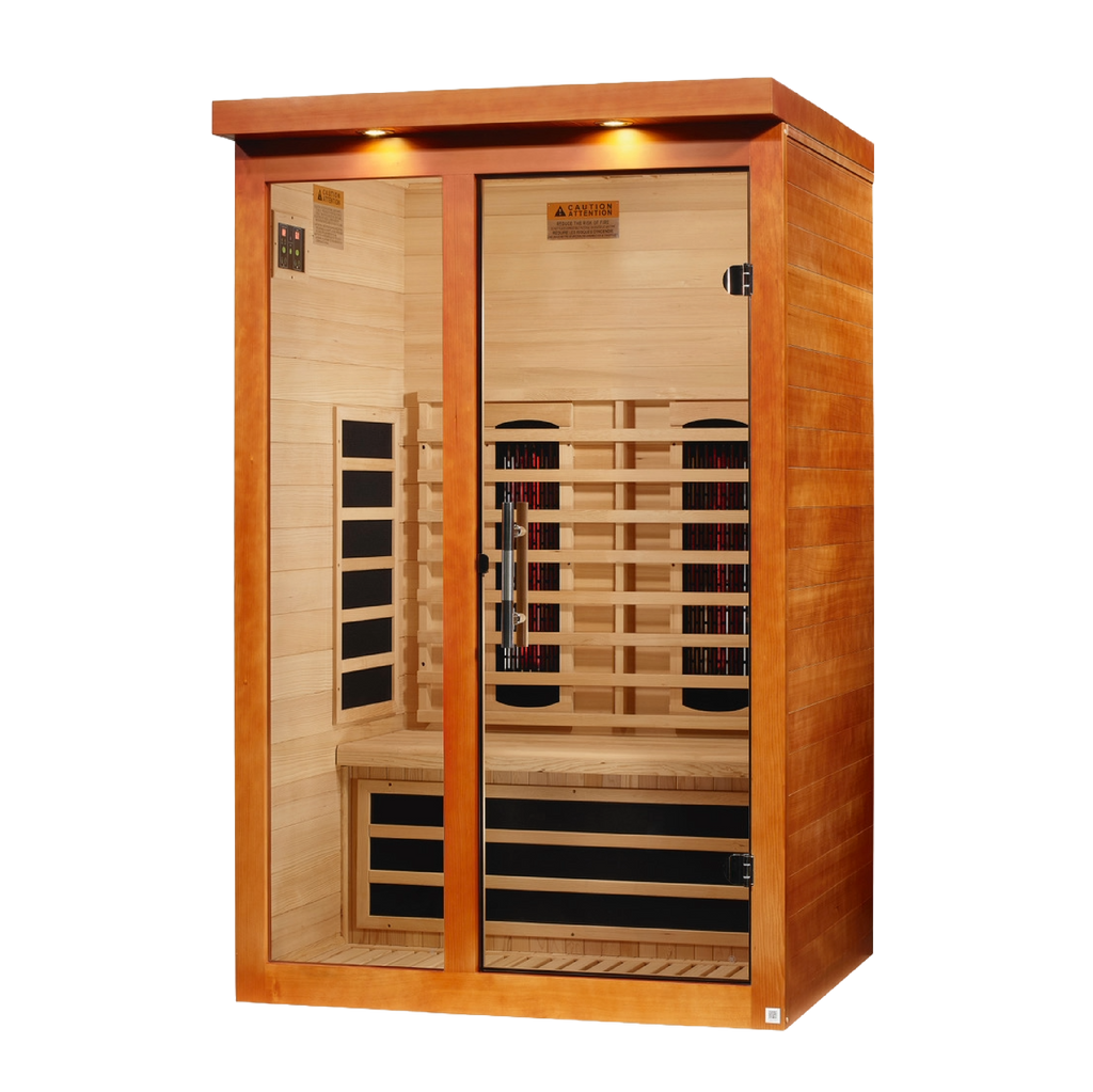 Dynamic "Llumeneres" 2 Person Full Spectrum Near Zero EMF FAR IR Sauna (DYN-6215-03 FS)