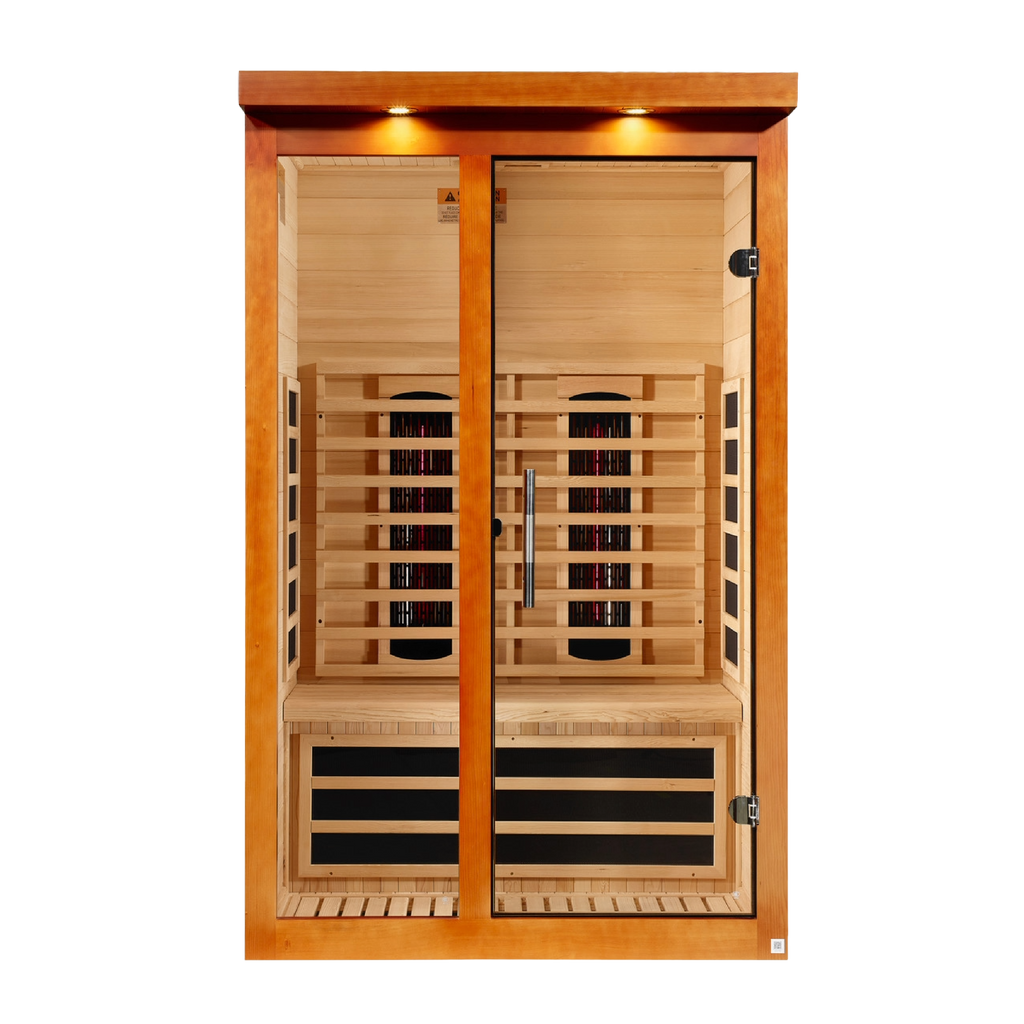 Dynamic "Llumeneres" 2 Person Full Spectrum Near Zero EMF FAR IR Sauna (DYN-6215-03 FS)