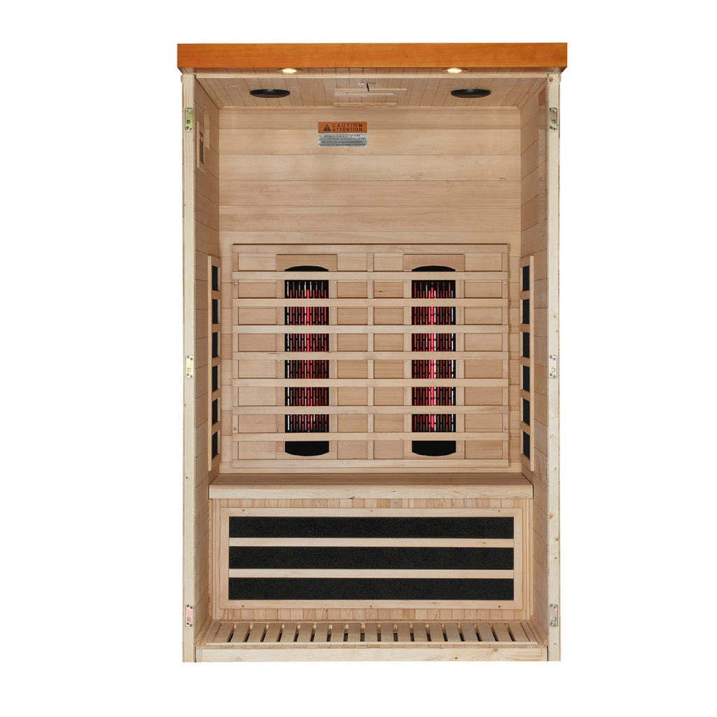 Dynamic "Llumeneres" 2 Person Full Spectrum Near Zero EMF FAR IR Sauna (DYN-6215-03 FS)