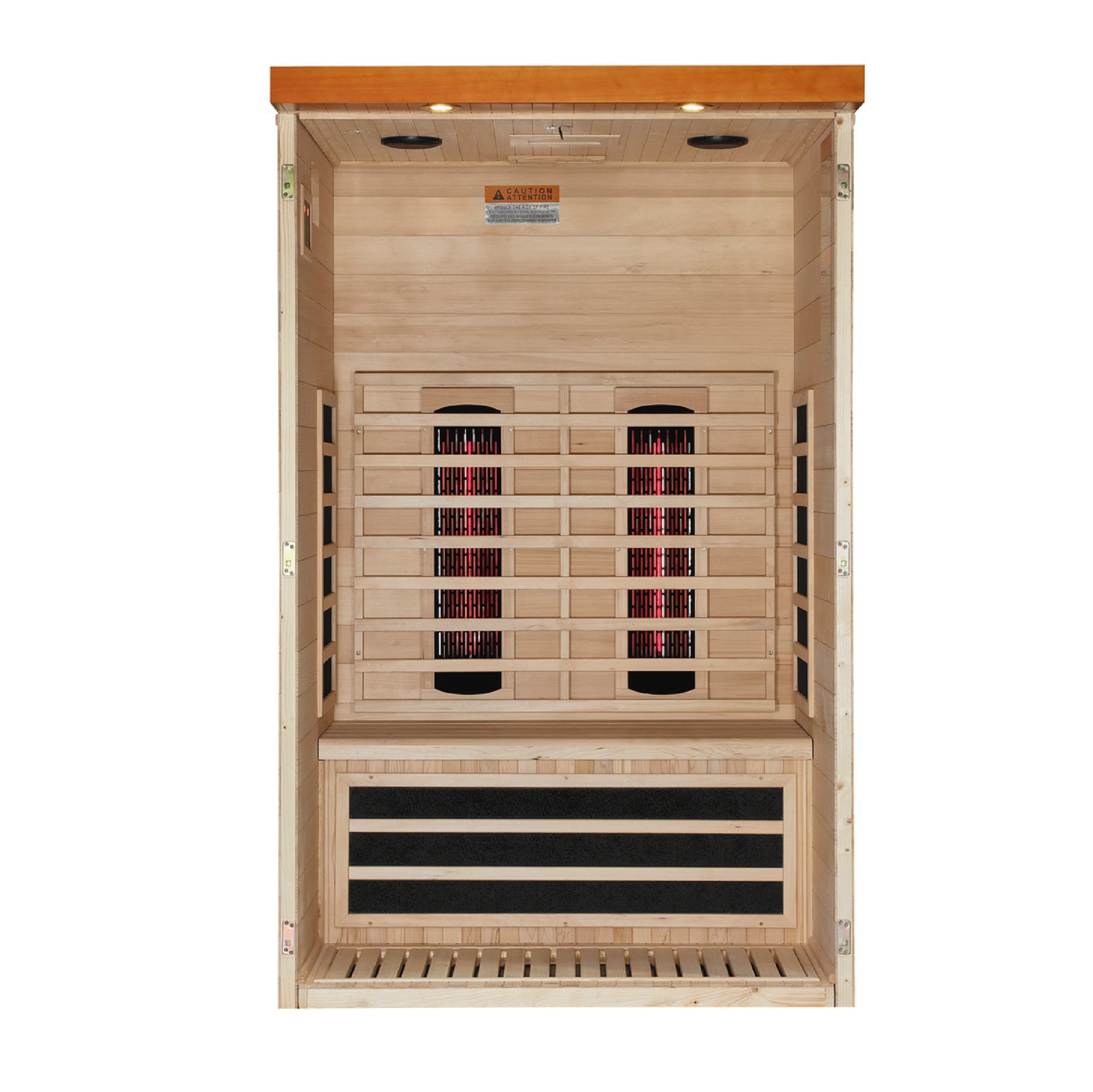 Dynamic "Llumeneres" 2 Person Full Spectrum Near Zero EMF FAR IR Sauna (DYN-6215-03 FS)
