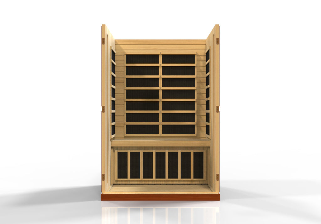 Dynamic Vittoria Elite 2-Person Ultra Low EMF FAR Infrared Sauna - View 6
