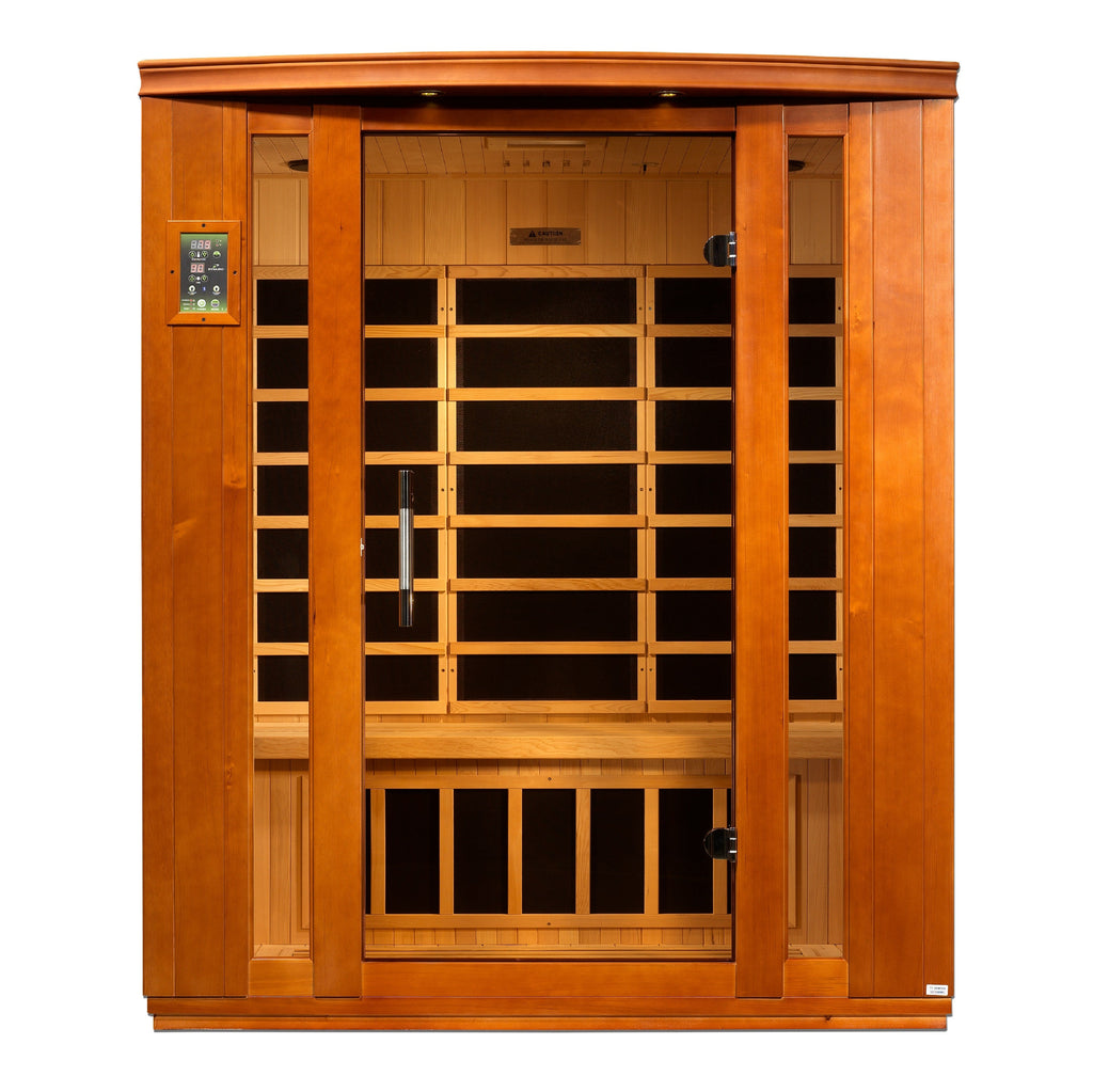 Dynamic "Bellagio" 3 Person Low EMF Far IR Sauna (DYN-6306-02)