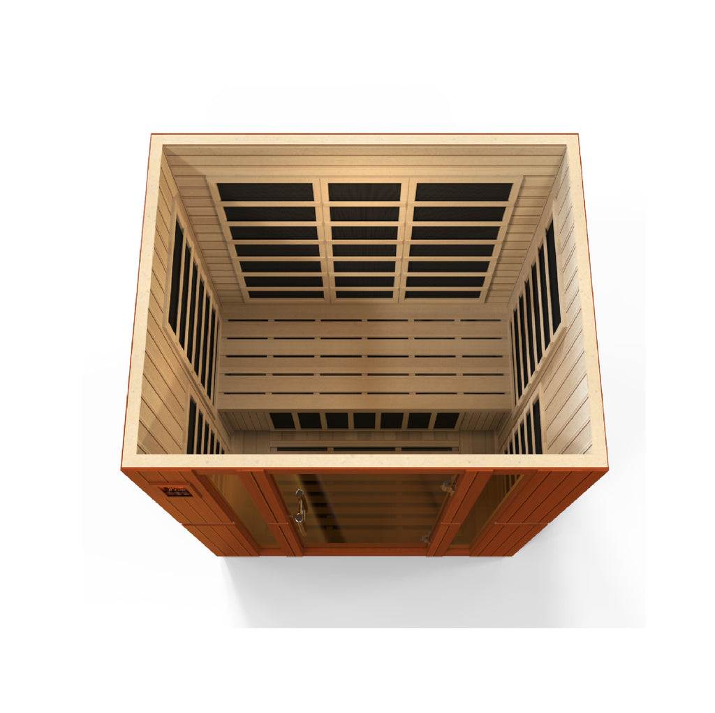 Dynamic Bellagio 3-Person Low EMF FAR Infrared Sauna