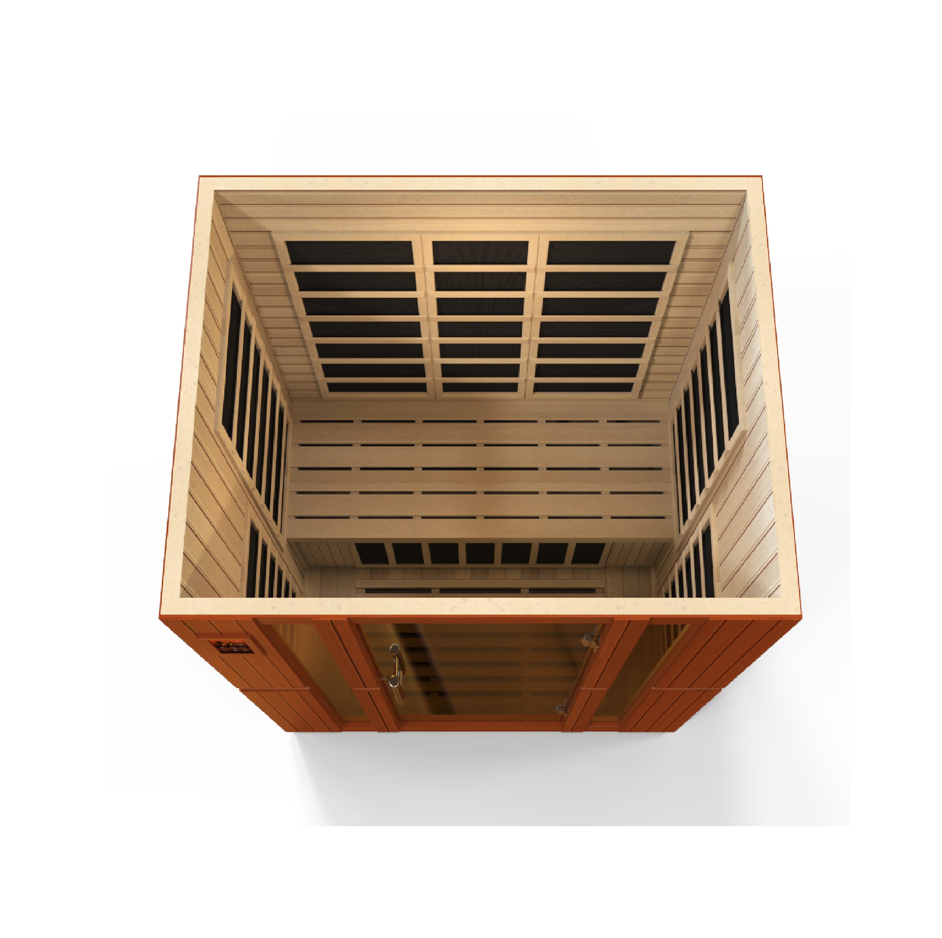Dynamic Bellagio 3-Person Low EMF FAR Infrared Sauna