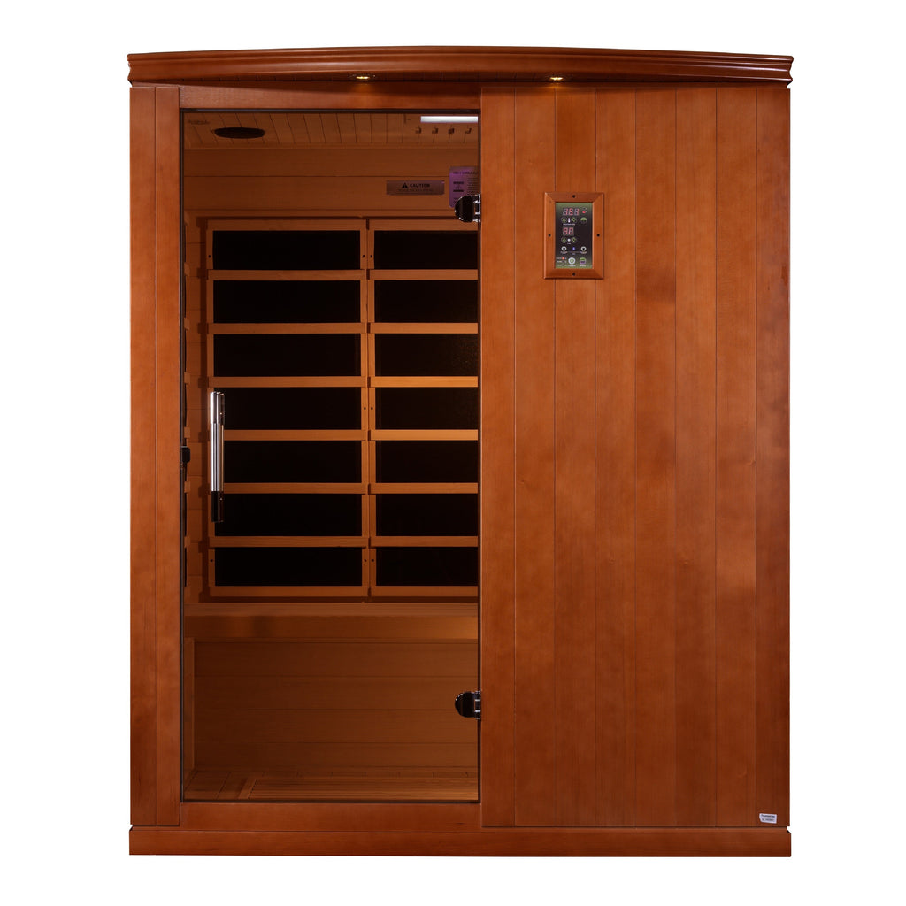 Dynamic "Madrid Elite" 3 Person Ultra Low EMF FAR IR Sauna (DYN-6310-04 Elite)