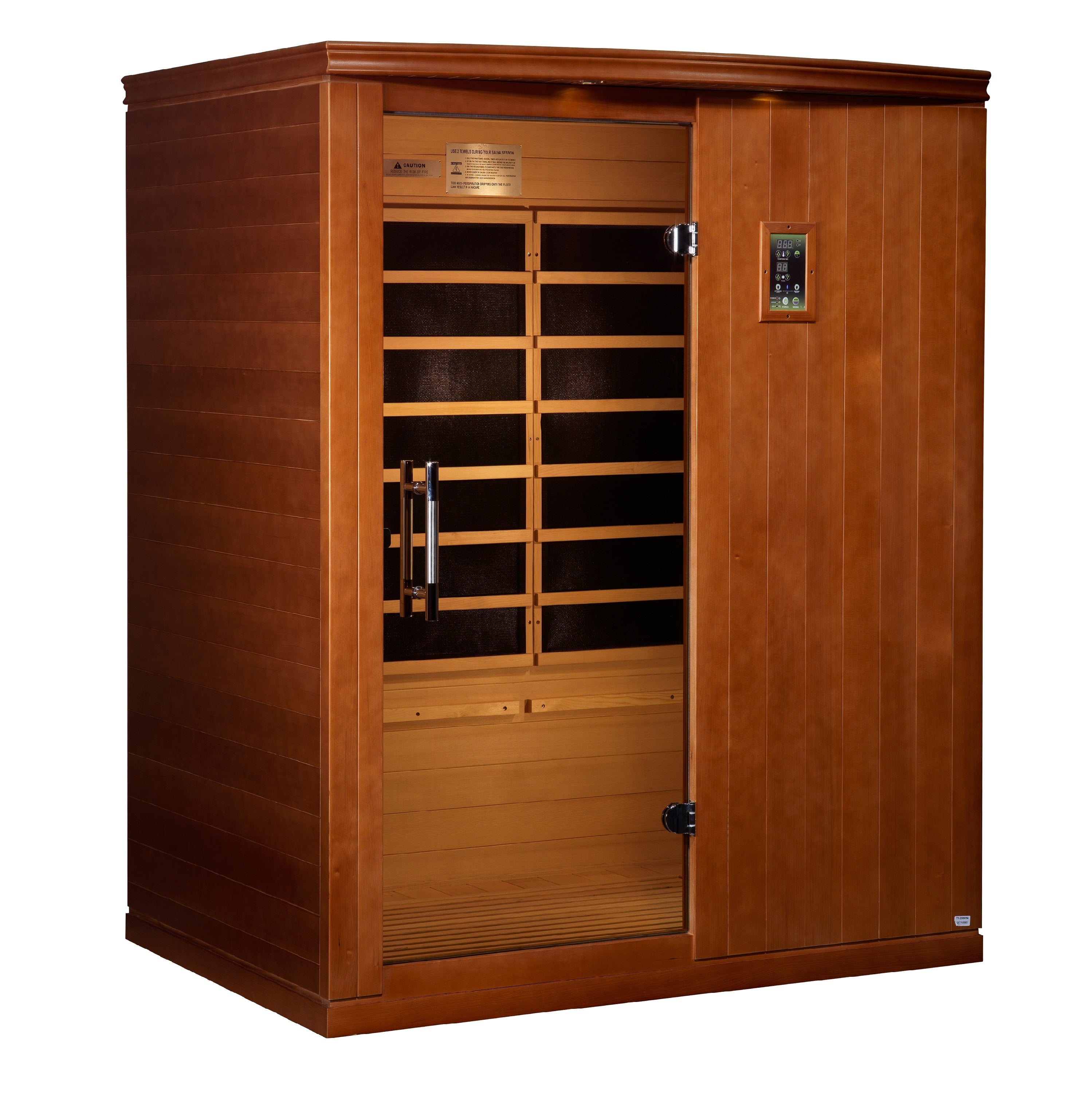 Dynamic "Madrid Elite" 3 Person Ultra Low EMF FAR IR Sauna (DYN-6310-04 Elite)