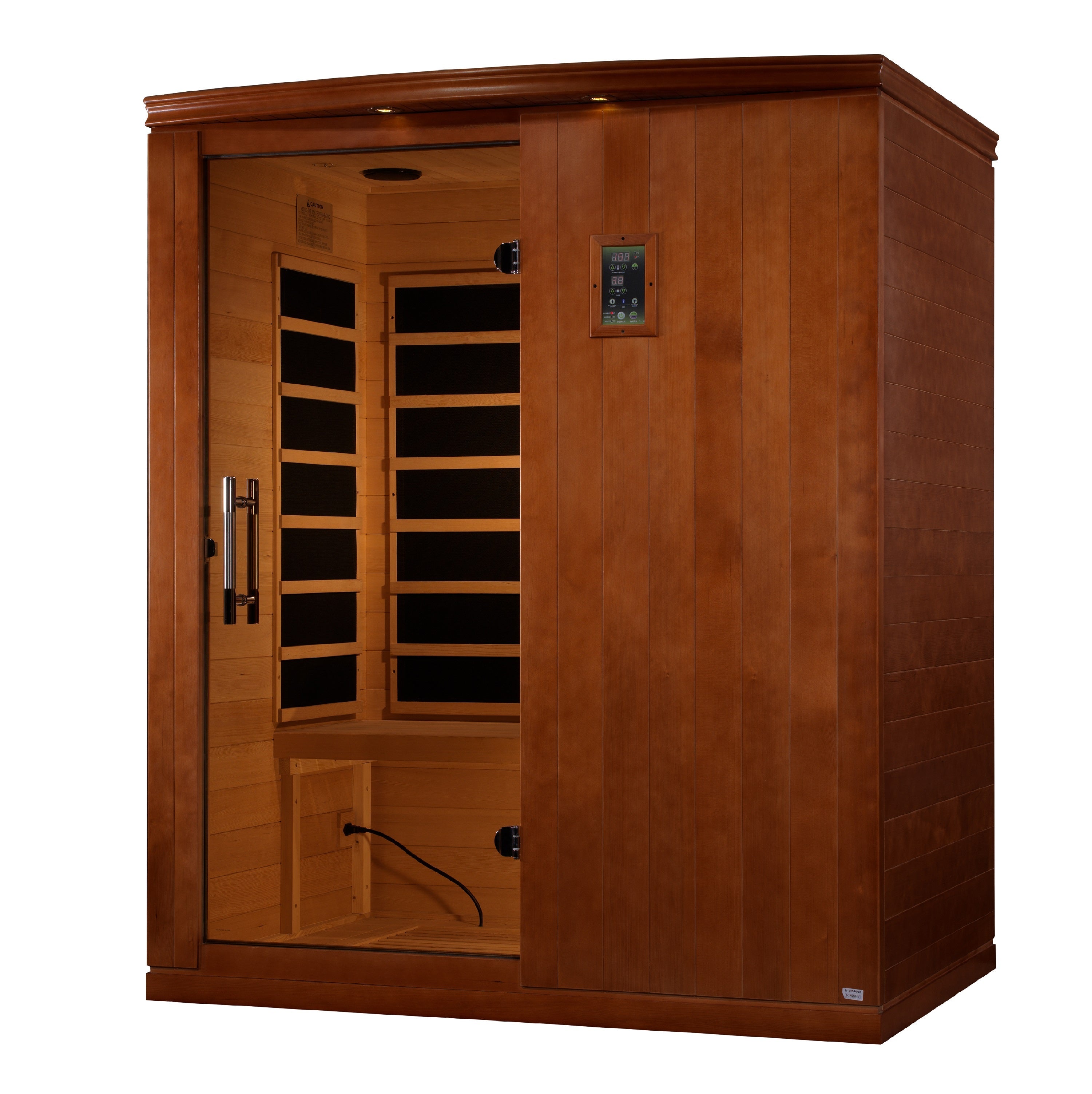 Dynamic "Madrid Elite" 3 Person Ultra Low EMF FAR IR Sauna (DYN-6310-04 Elite)