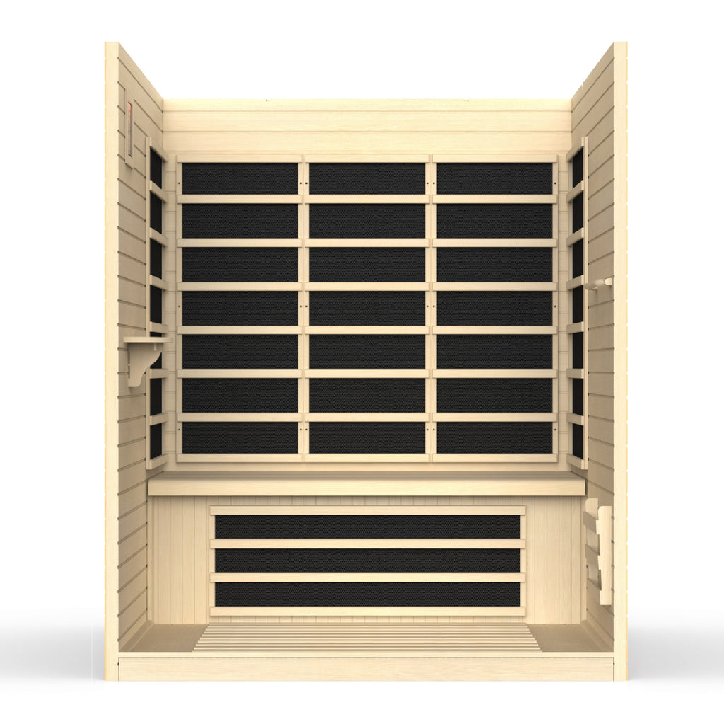 Dynamic Toscana Elite 3-Person Ultra Low EMF FAR Infrared Sauna