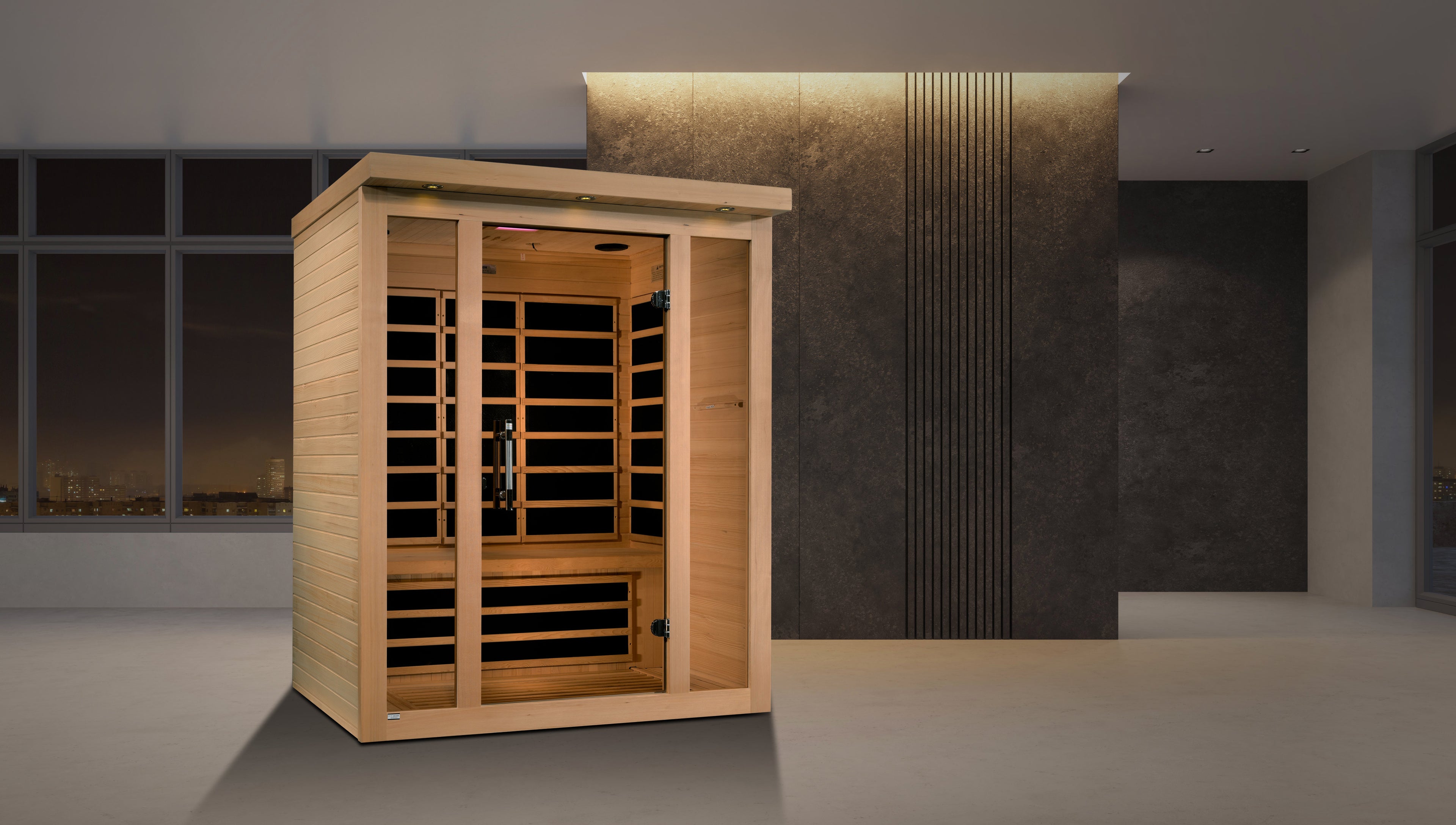 Dynamic Toscana Elite 3-Person Ultra Low EMF FAR Infrared Sauna