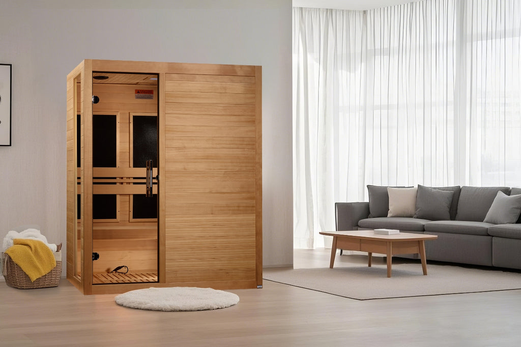 Dynamic Toscana 3-Person Low EMF FAR Infrared Sauna - View 2