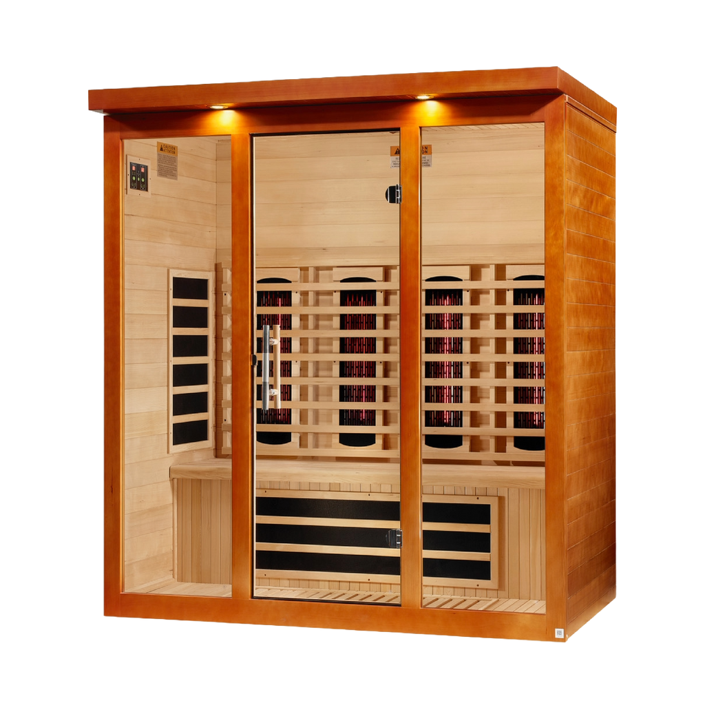 Dynamic Vila Grande 4 Person Full Spectrum Near Zero EMF FAR IR Sauna (DYN-6415-03 FS)