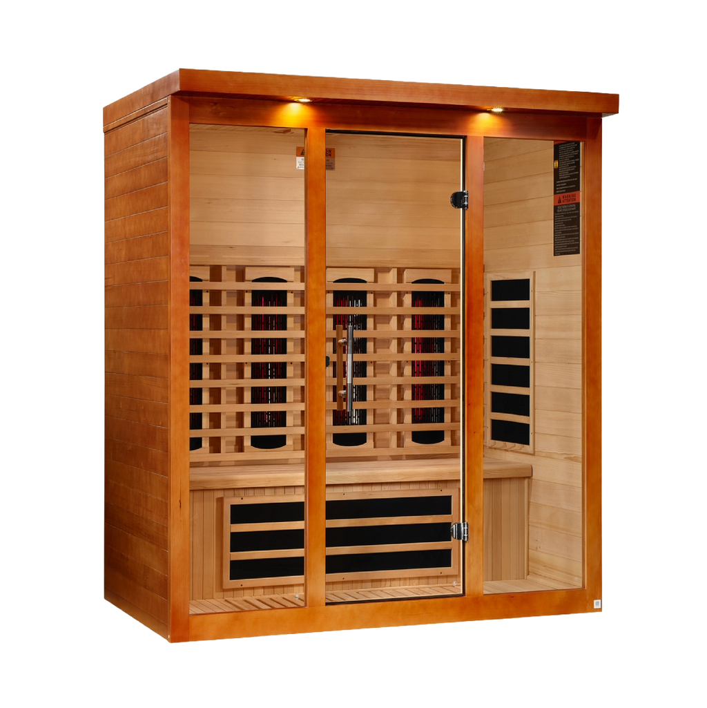 Dynamic Vila Grande 4 Person Full Spectrum Near Zero EMF FAR IR Sauna (DYN-6415-03 FS)