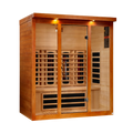Dynamic Vila Grande 4 Person Full Spectrum Near Zero EMF FAR IR Sauna (DYN-6415-03 FS)