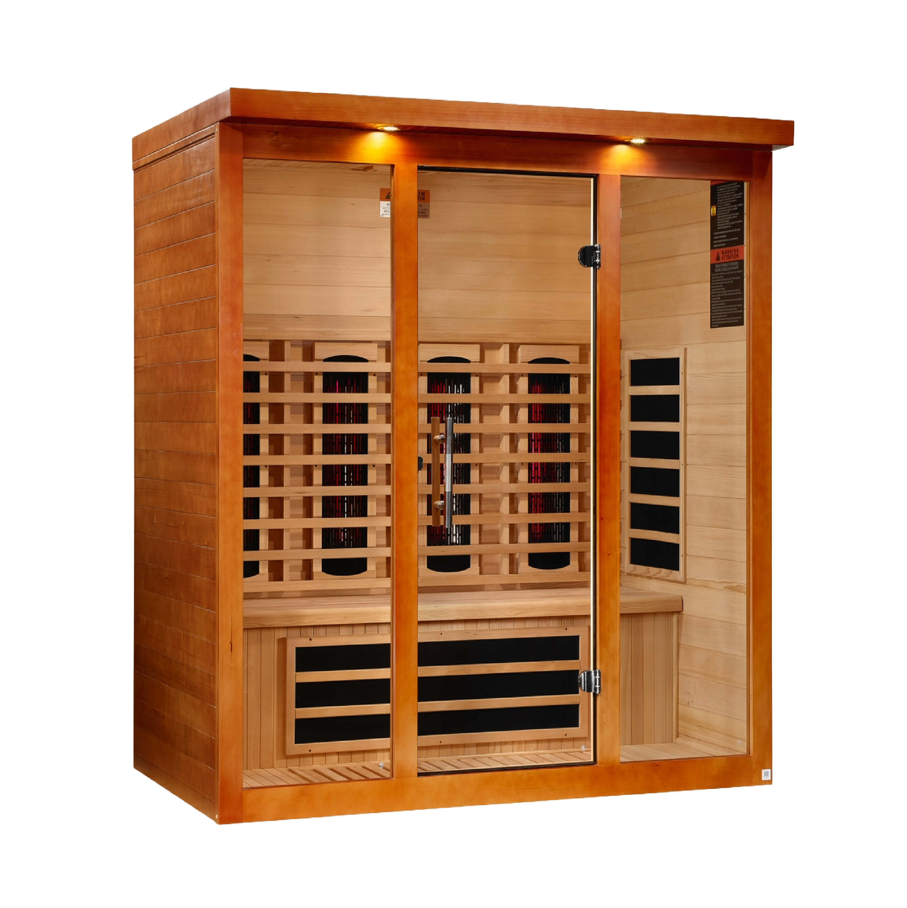 Dynamic Vila Grande 4 Person Full Spectrum Near Zero EMF FAR IR Sauna (DYN-6415-03 FS)