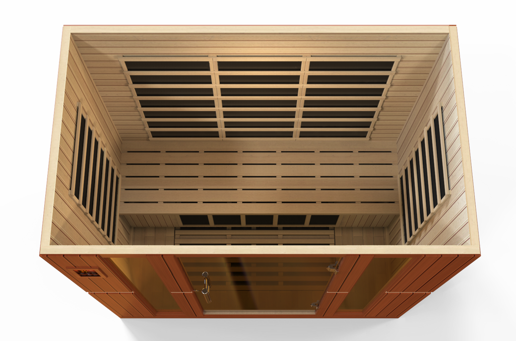Dynamic Bergamo Elite 4-Person Ultra Low EMF FAR Infrared Sauna