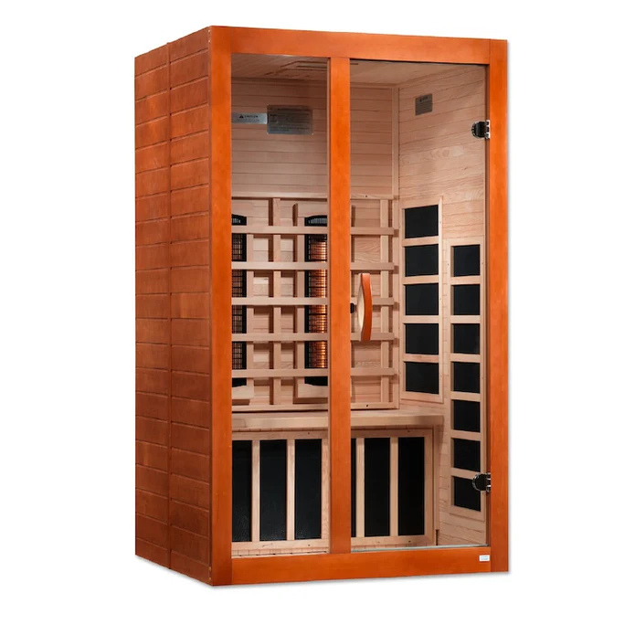 Dynamic Santiago 2-Person Full Spectrum Near-Zero EMF Infrared Sauna