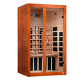 Dynamic Santiago 2-Person Full Spectrum Near-Zero EMF Infrared Sauna
