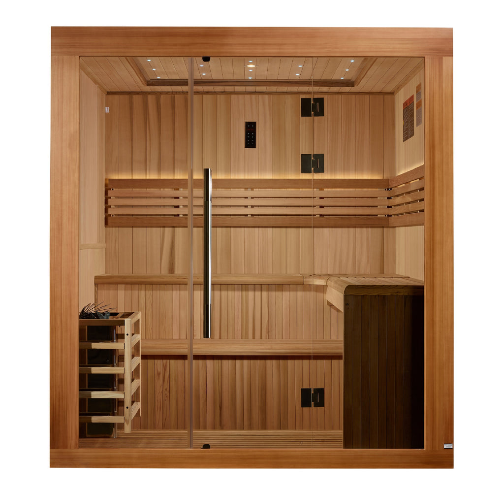 Golden Designs "Osla" 6 Person Traditional Sauna (GDI-7689-02)