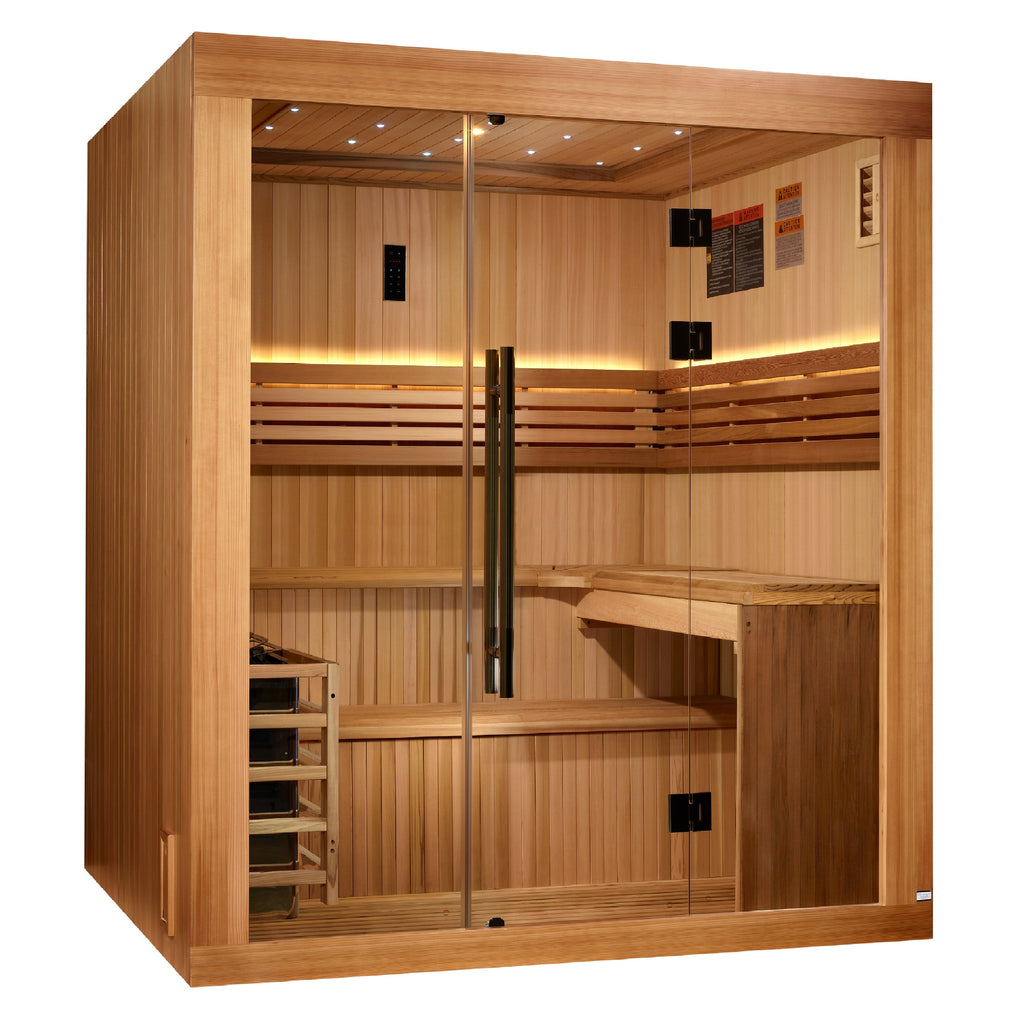 Golden Designs "Osla" 6 Person Traditional Sauna (GDI-7689-02)