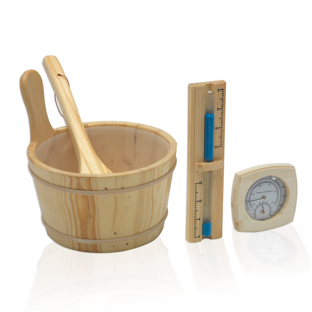 Golden Designs "St. Moritz" 2-Person Barrel Traditional Steam Sauna — Pacific Cedar