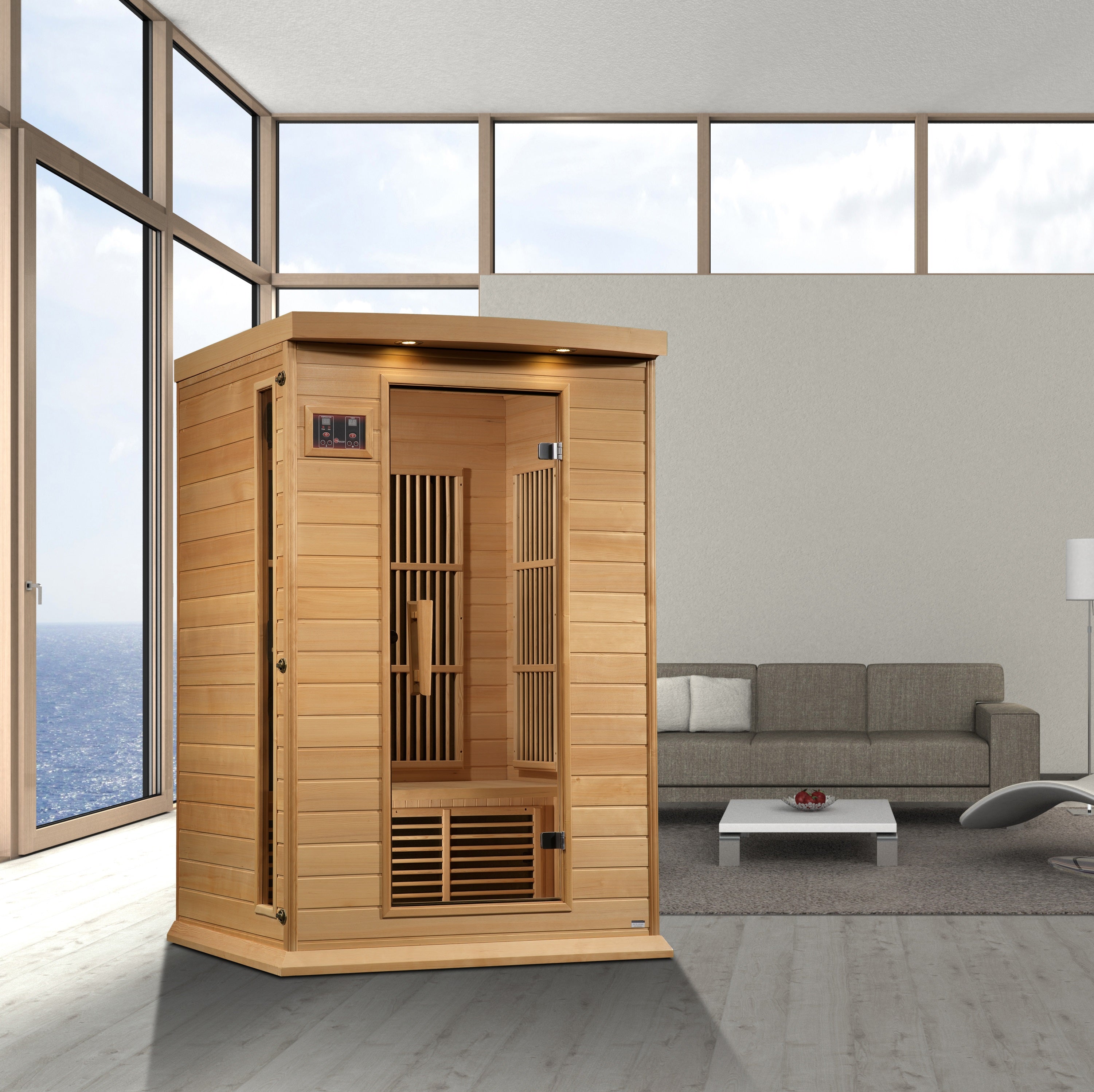 Maxxus Bellevue 3-Person Near-Zero EMF FAR Infrared Sauna