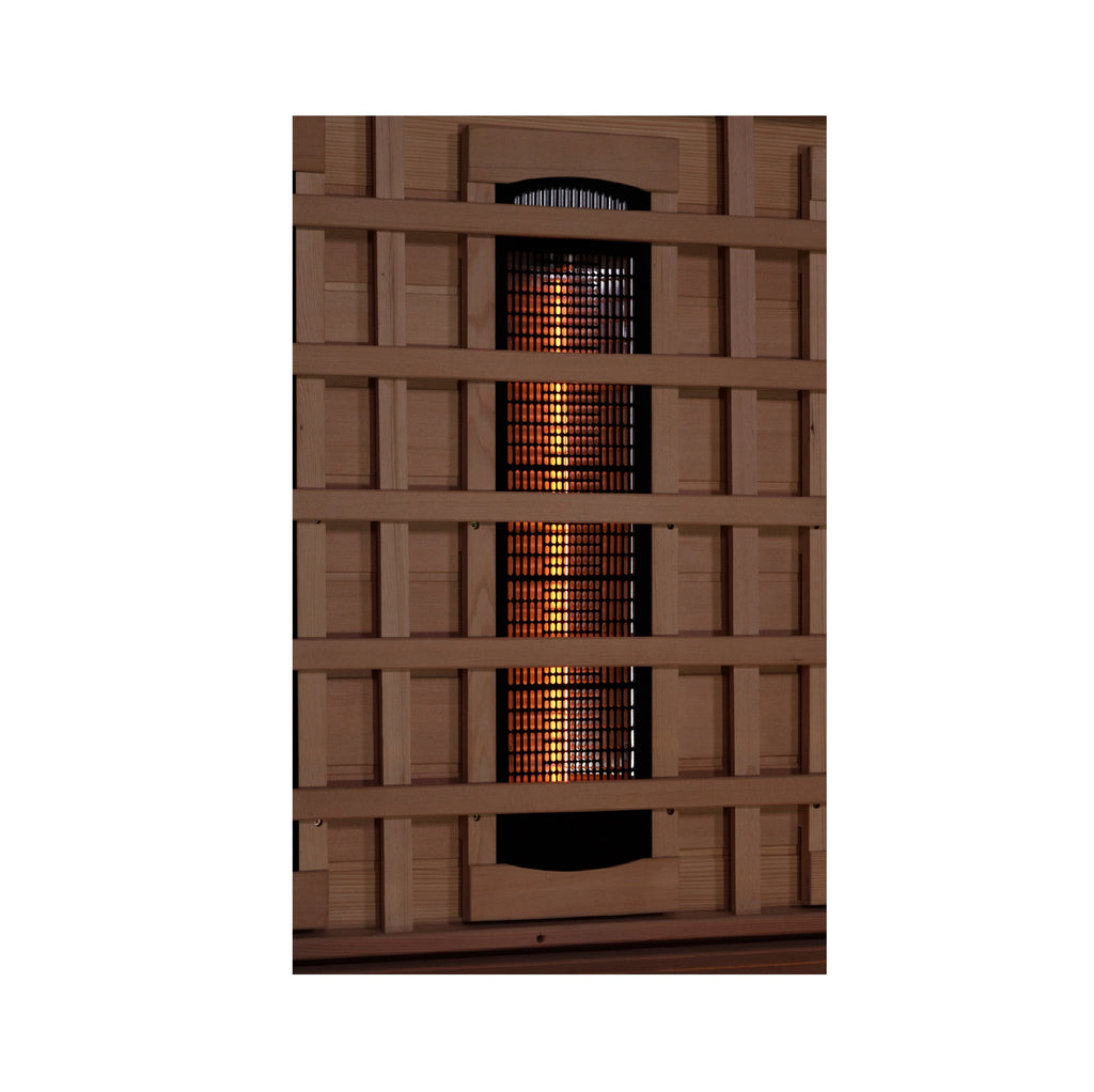 Golden Designs "Reserve Edition" 6 Person Near Zero EMF Full Spectrum with Himalayan Salt Bar (GDI-8260-01)