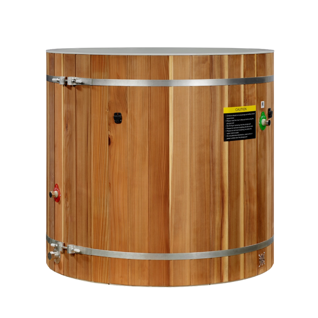Dynamic Cold Therapy PVC Barrel Cold Plunge