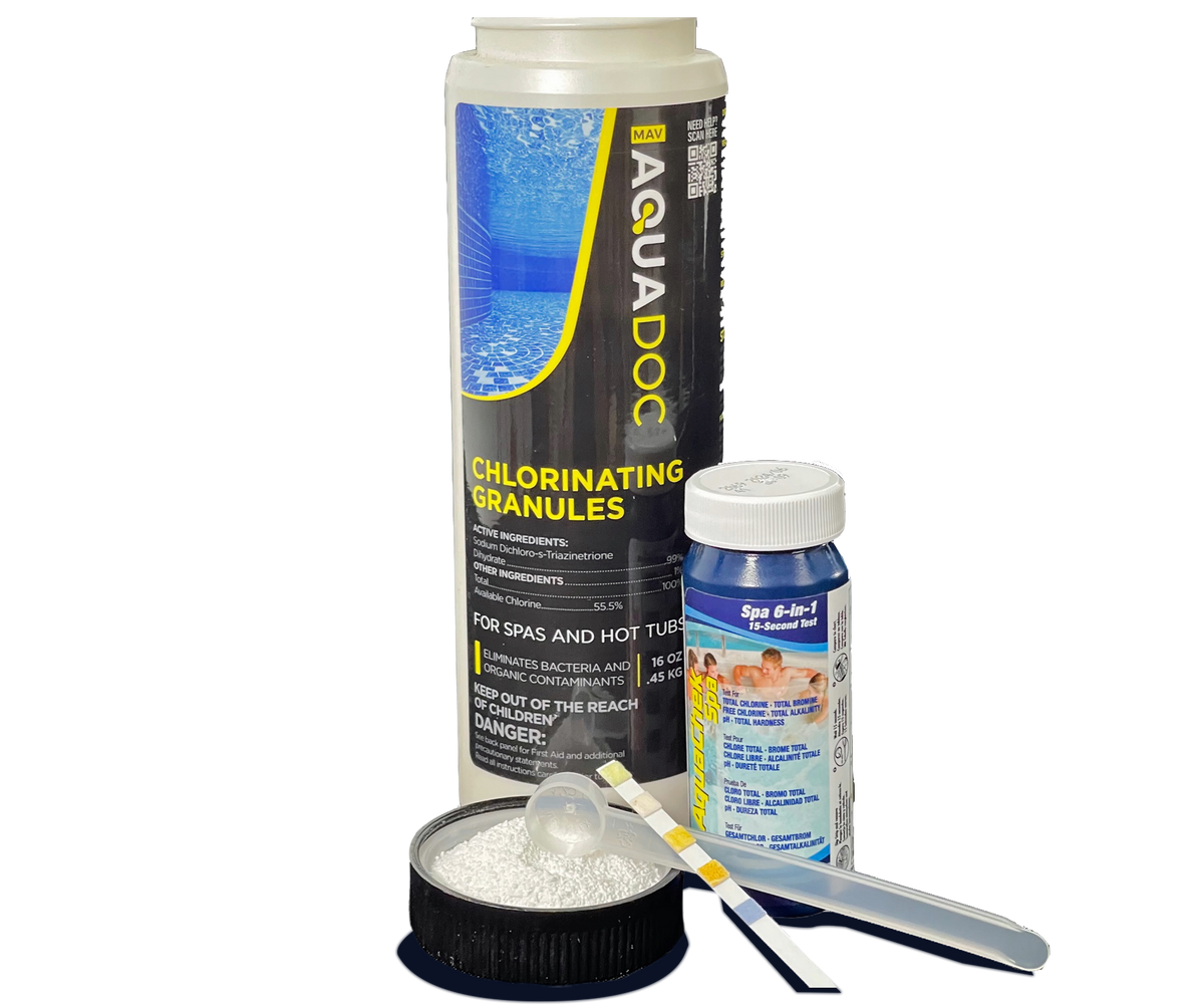 Penguin Chillers Chlorinating Kit for Cold Plunge Water Care