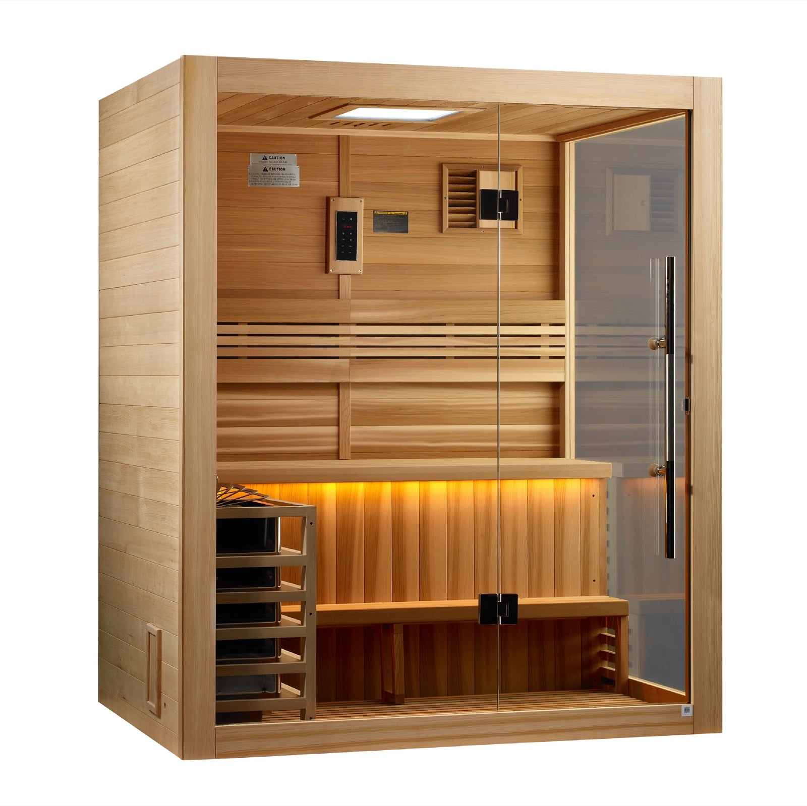 Golden Designs "Hanko Edition" 2-Person Indoor Traditional Steam Sauna