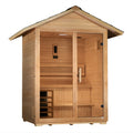 Golden Designs "Arlberg" 3-Person Traditional Outdoor Steam Sauna