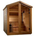 Golden Designs Kaarina 6-Person Outdoor Traditional Sauna (2-Tone Finish)