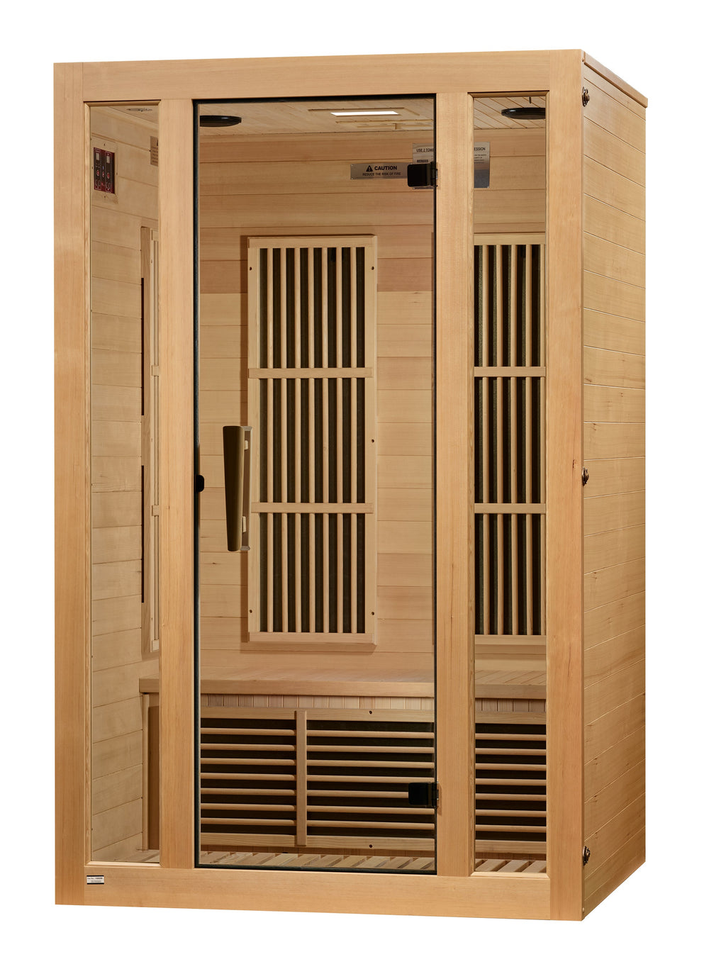 Maxxus "Seattle" 2 Person Near Zero EMF FAR IR Sauna (MX-J206-01-ZF)
