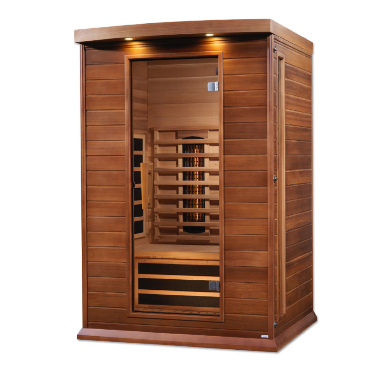 Maxxus 2-Person Full Spectrum Near-Zero EMF Infrared Sauna (Canadian Red Cedar)