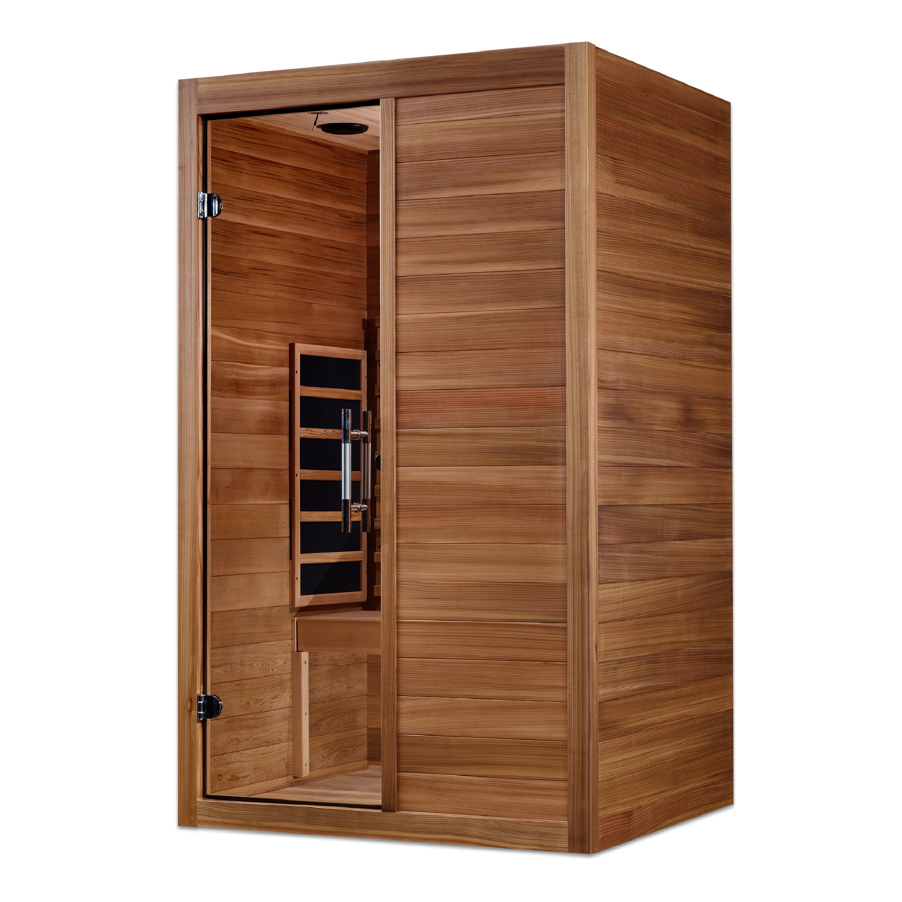 Maxxus S-Line 2-Person Full Spectrum Near-Zero EMF Infrared Sauna (Pacific Cedar)